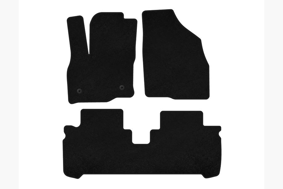 Chevrolet Bolt 2016-2023 Alfombrillas de moqueta Classic (Negro) Image