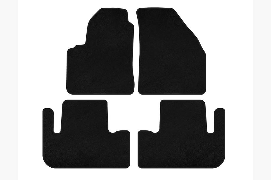 Chevrolet Tacuma/Rezzo 2000-2008 Alfombrillas de moqueta Classic (Negro) Image