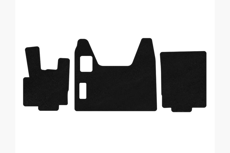DAF XF95 2002-2006 Alfombrillas de moqueta Classic (Negro) Image
