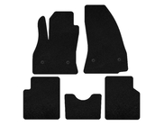 Fiat 500/500L 2013-2022 Alfombrillas de moqueta Classic (para 500L, Negro) foto 1