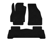 Fiat Fiorino/Qubo 2008-2024 Alfombrillas de tela Classic (Para Fiorino, Negro) foto 1