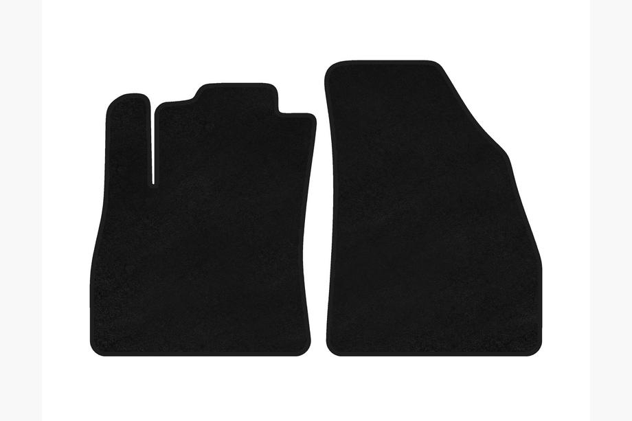 Fiat Fiorino/Qubo 2008-2024 Alfombrillas textiles delanteras Classic (Negro) Image