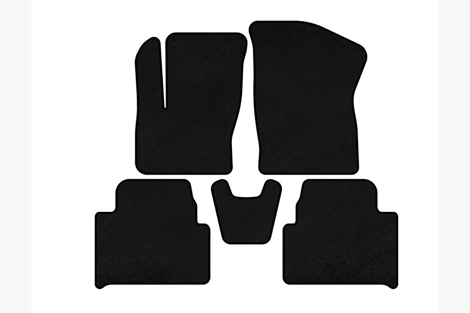 Ford C-Max 2004-2010 Alfombrillas de moqueta Classic (Negro) Image