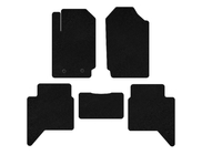 Ford Ranger 2011–2022 Alfombrillas de moqueta Classic (Negro) foto 1