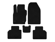 Ford Courier 2014-2023 Alfombrillas de moqueta Classic (Negro) foto 1