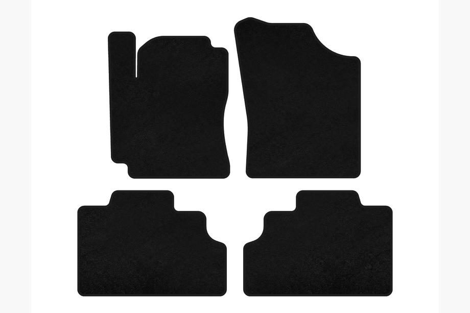 Geely CK-2 2008-2016 Alfombrillas de moqueta Classic (SD, Negro) Image