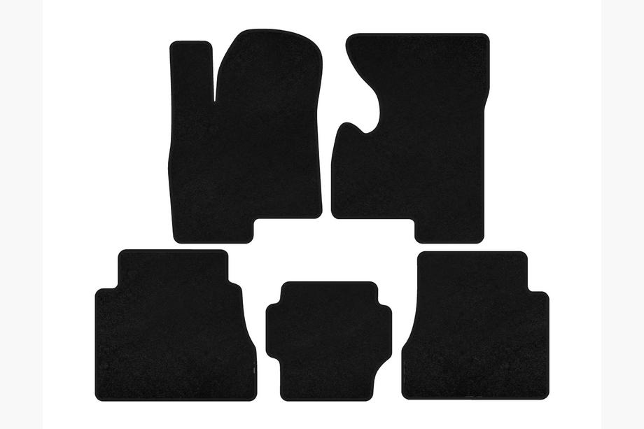 Hummer H2 2002-2009 Alfombrillas de moqueta Classic (Negro) Image