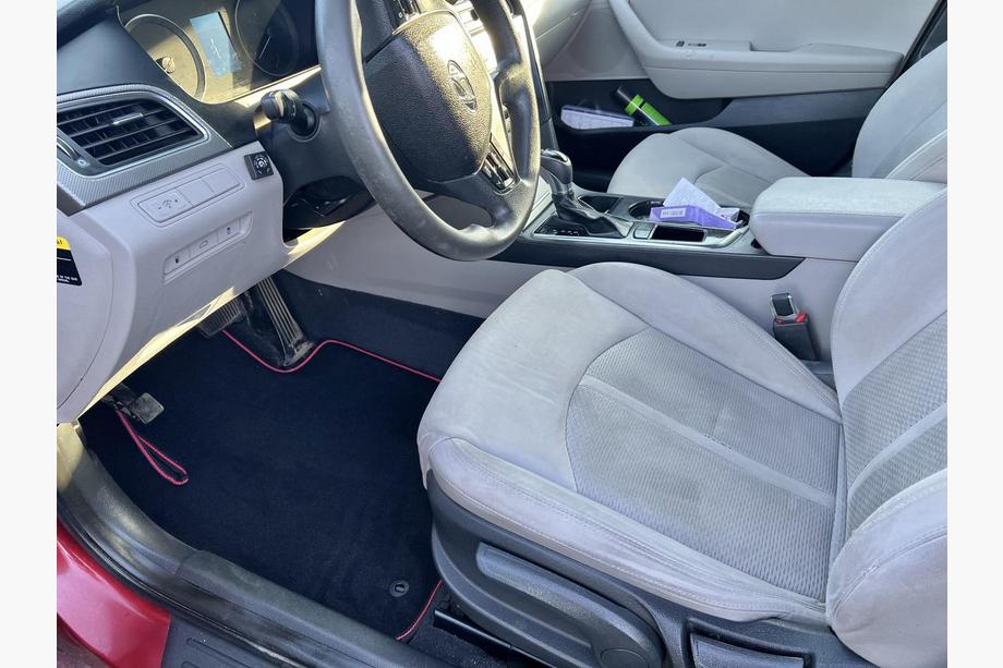 Hyundai Sonata LF 2014-2019 Alfombrillas de moqueta Classic (SD, Negro) Image