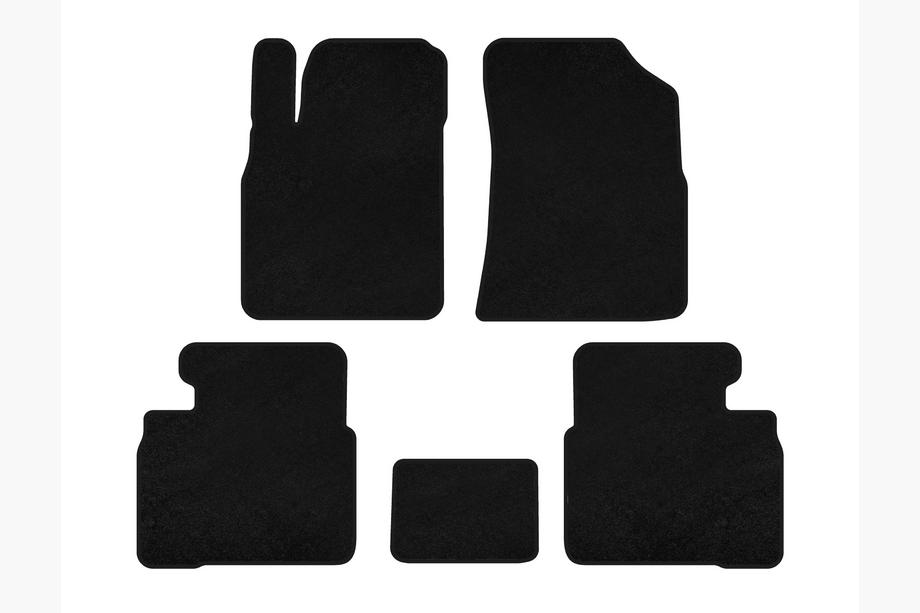 Kia Magentis 2000-2005 Alfombrillas de moqueta Classic (negras) Image