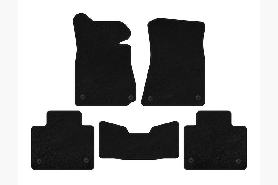 Lexus GS 2011-2020 Alfombrillas de moqueta Classic (2011-2015, SD, 2WD, Negro) Image