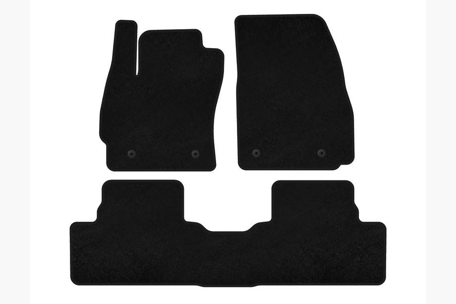 Mazda 5 2010-2018 Alfombrillas de moqueta Classic (2 filas, negras) Image