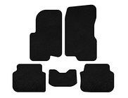 Smart 1998-2007 Alfombrillas textiles Classic (2003-2007, Forfour, negras) foto 1