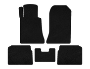 Mercedes E-class W124 1984–1997 Alfombrillas de moqueta Classic (SD, Negro) foto 1