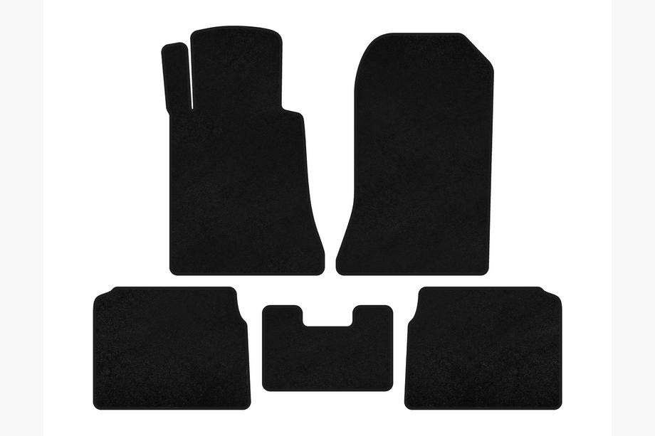 Mercedes E-class W124 1984–1997 Alfombrillas de moqueta Classic (SD, Negro) Image