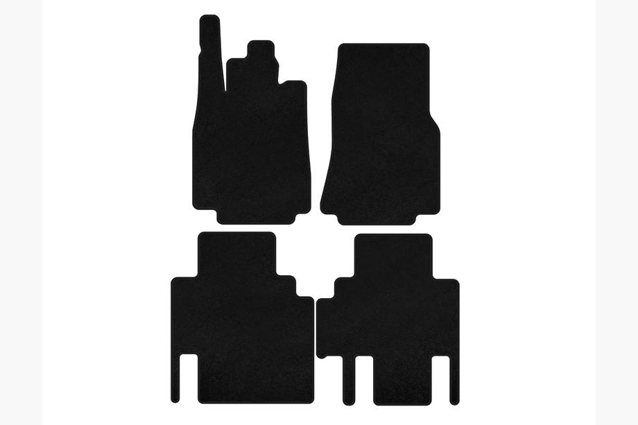 Mercedes Vaneo W414 2001-2005 Alfombrillas de moqueta Classic (negras) Image