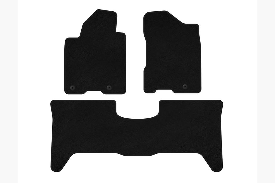 Nissan Armada 2003-2015 Alfombrillas de moqueta Classic (2 filas, 2003-2008, Negro) Image