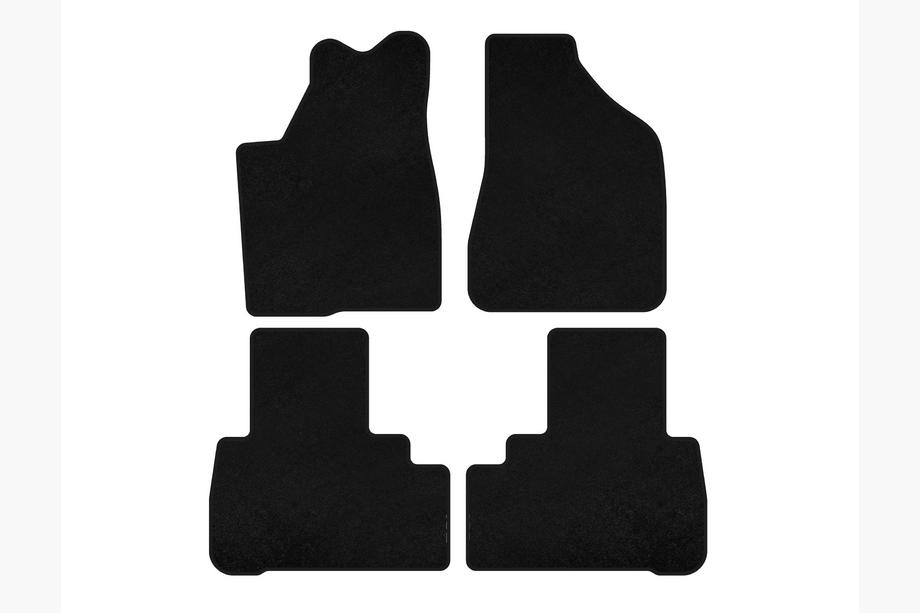 Nissan Murano 2002-2008 Alfombrillas de moqueta Classic (Negro) Image