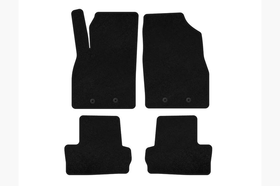 Opel Ampera 2011-2016 Alfombrillas de moqueta Classic (LB, Híbrido, Negro) Image