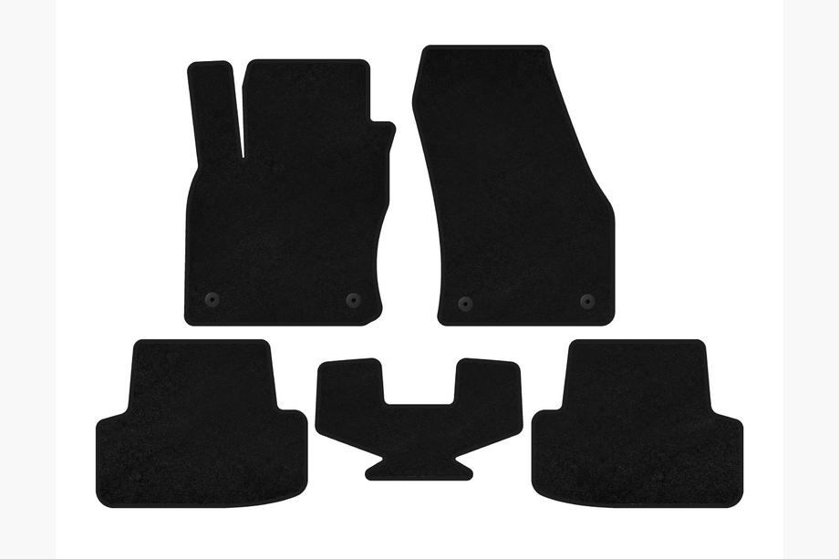 Seat Ateca 2016- Alfombrillas de moqueta Classic (Negro) Image