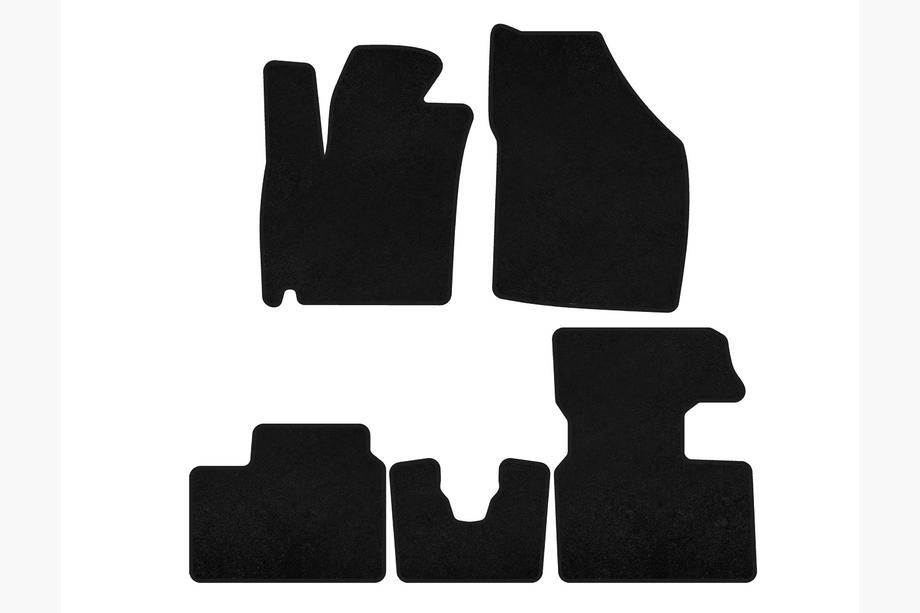 Suzuki Ignis 2016- Alfombrillas de moqueta Classic (2016-2020, HB, Negro) Image