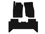 Toyota Hilux 2006-2015 Alfombrillas textiles Classic V2 (negras) foto 1