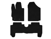 Toyota Yaris 2006-2011 Alfombrillas de moqueta Classic (HB, 5 puertas, Negro) foto 1