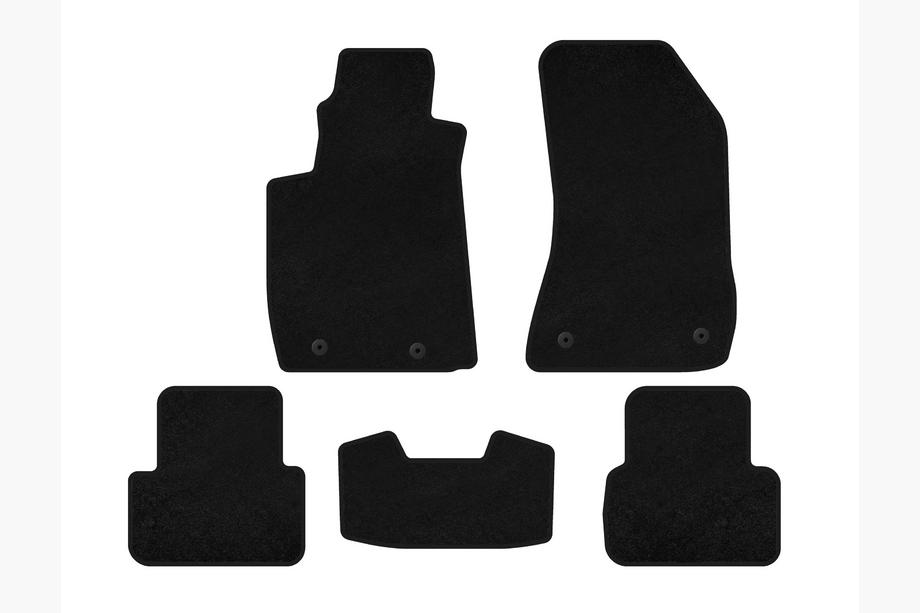 Alfa Romeo 159 2005–2011 Alfombrillas textiles Classic V-2 (negras) Image