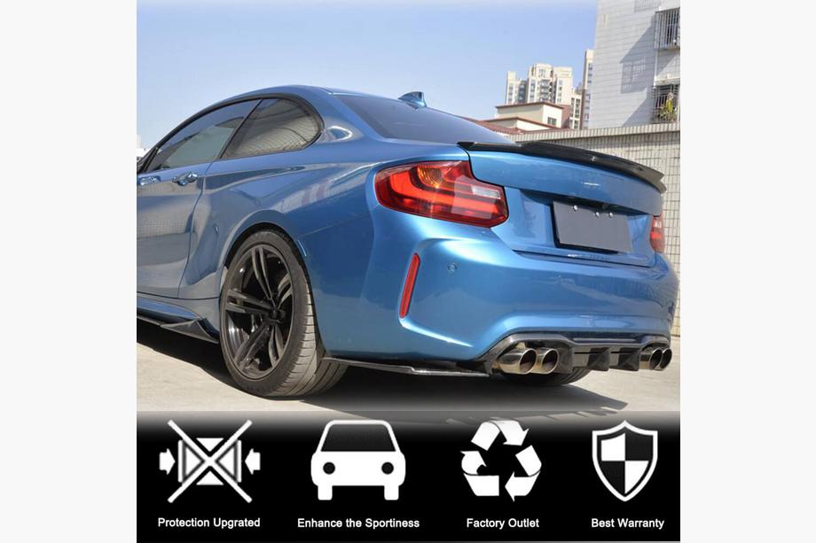 BMW 2 Series F22/F23 2014-2021 Alerón V3 (para F22, Carbono) Foto 2
