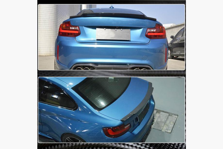 BMW 2 Series F22/F23 2014-2021 Alerón V3 (para F22, Carbono) Foto 3