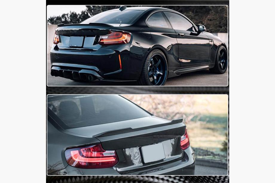 BMW 2 Series F22/F23 2014-2021 Alerón CS-Style (para F22, Carbono) Foto 4