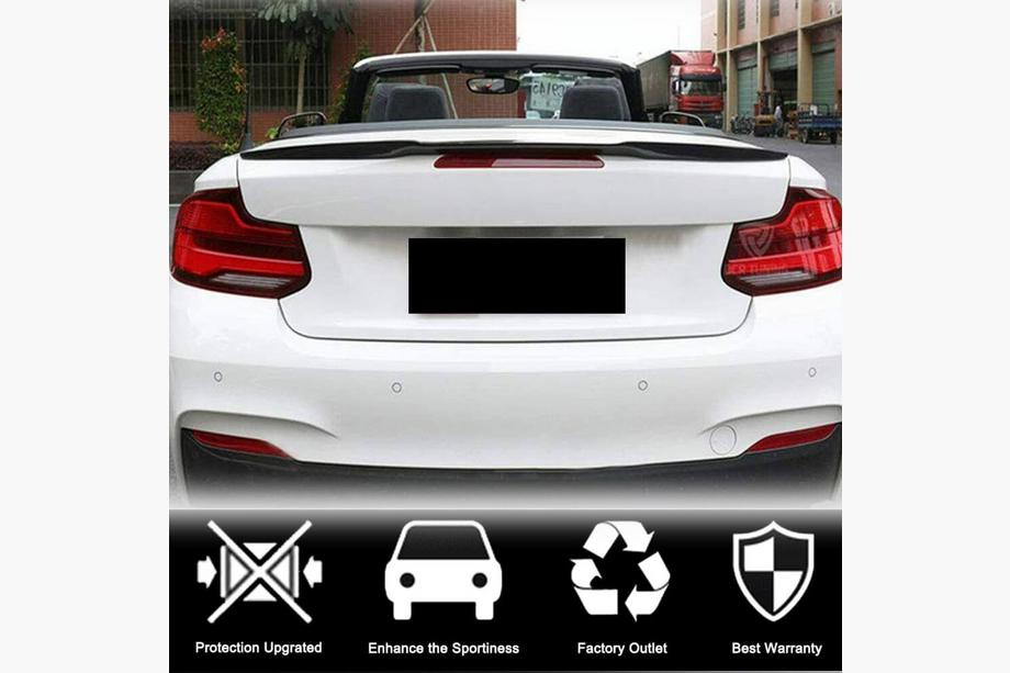 BMW 2 Series F22/F23 2014-2021 Alerón estilo M4 (para F23, carbono) Foto 2