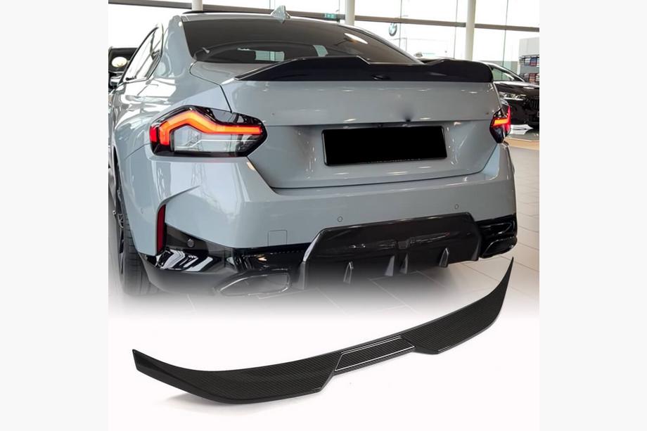 BMW 2 Series G42 2021- Alerón M4-Style V3 (Carbono) Image