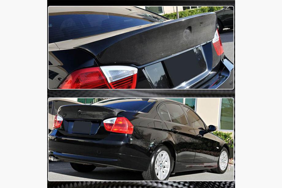 BMW 3 Series E90/E91 2005-2011 Alerón estilo CSL (para E90 2005-2008, Carbono) Foto 5