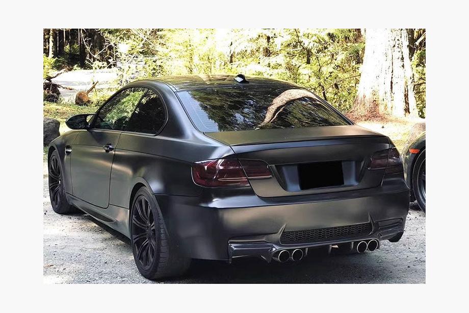 BMW 3 Series E90/E91 2005-2011 Alerón de maletero Carbono V7 (SD) Foto 4