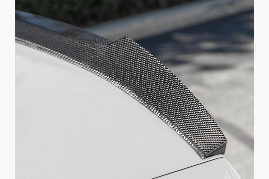 BMW 3 Series E92/E93 2006–2013 Alerón M4-Style V2 (para E92, Carbono) Foto 2