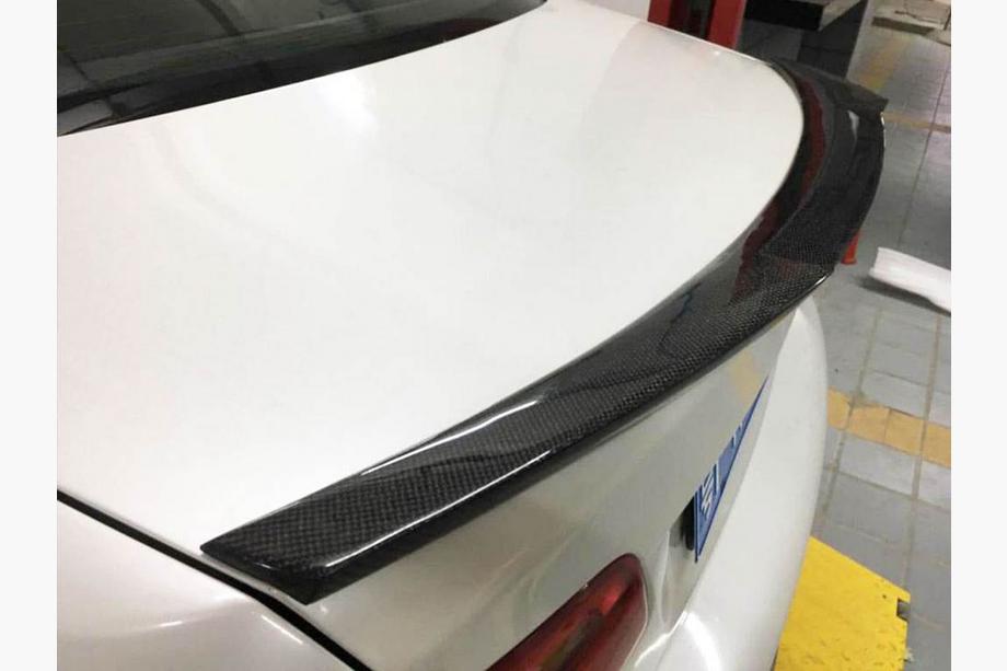BMW 3 Series E92/E93 2006–2013 Alerón M4-Style V2 (para E92, Carbono) Foto 3