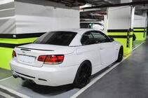 BMW 3 Series E92/E93 2006–2013 Alerón estilo M3 (para E93, Carbono) foto 5