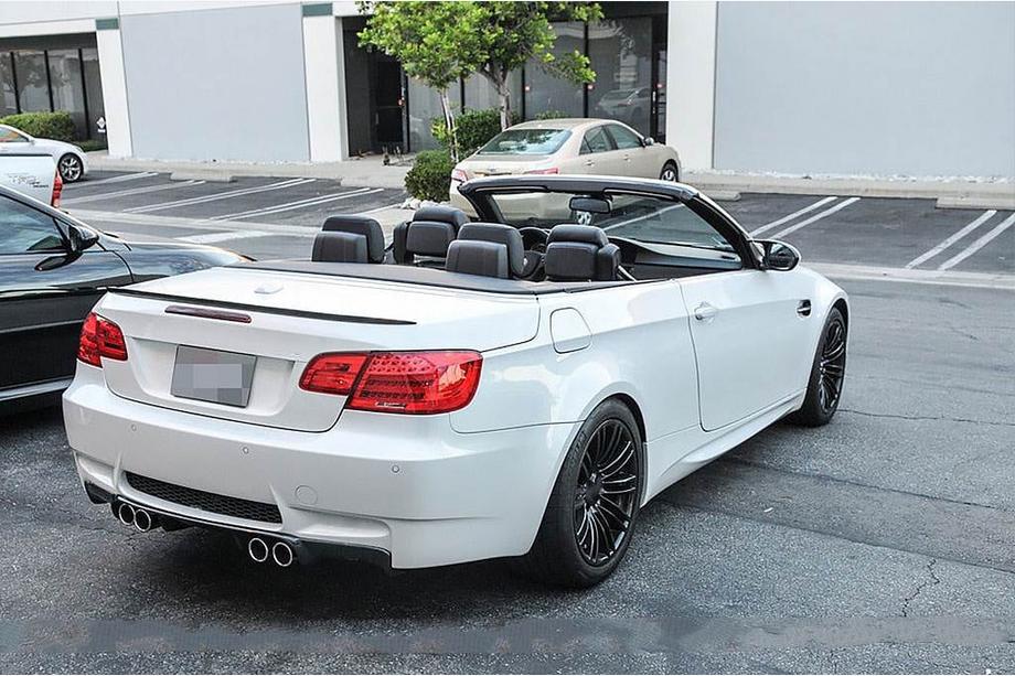 BMW 3 Series E90/E91 2005-2011 Alerón de maletero Carbono V2 (Cabrio) Foto 4