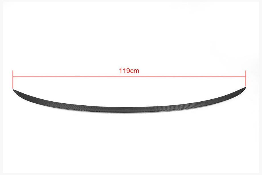 BMW 3 Series E90/E91 2005-2011 Alerón de maletero Carbono V2 (Cabrio) Foto 6