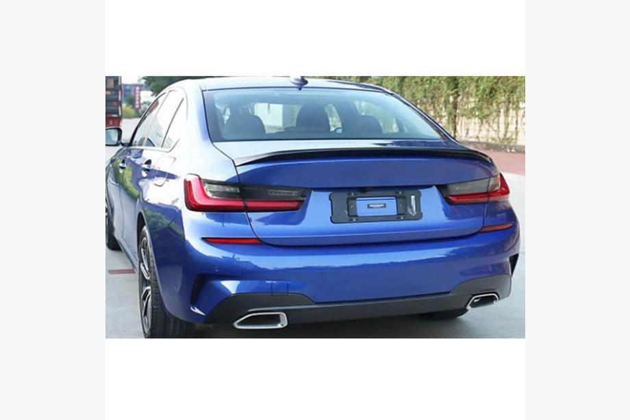 BMW 3 Series G20/G21 2018- Aleron de Maletero Negro Brillante ABS V3 (SD) Foto 2