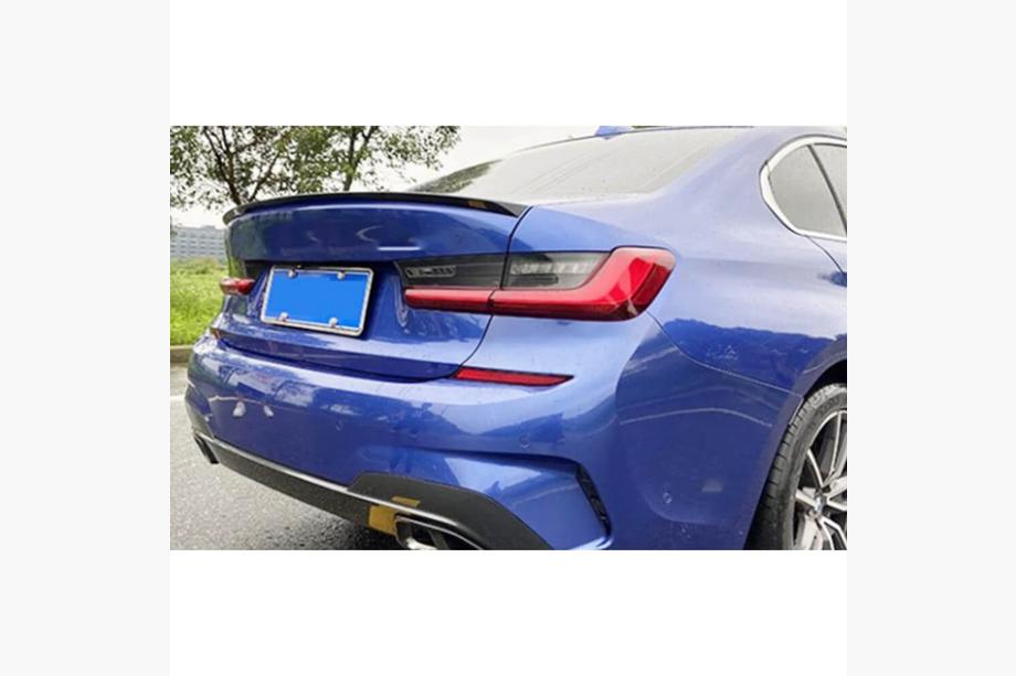 BMW 3 Series G20/G21 2018- Aleron de Maletero Negro Brillante ABS V3 (SD) Foto 3