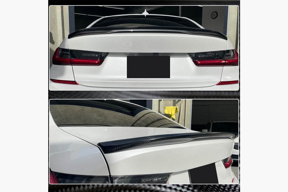 BMW 3 Series G20/G21 2018- Alerón V3 (para G20/G80, Carbono) Foto 3