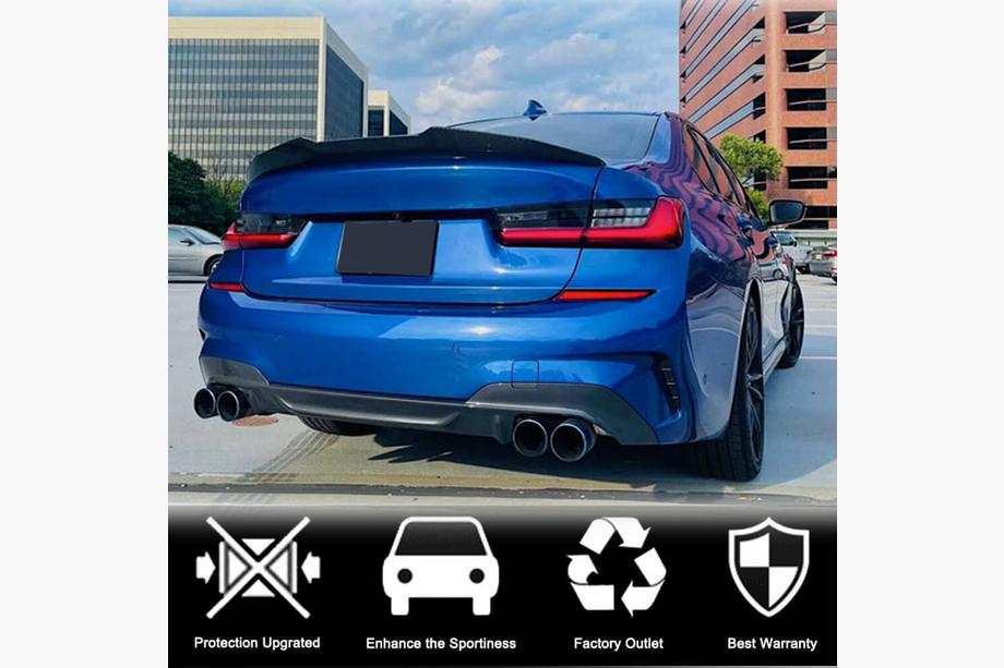 BMW 3 Series G20/G21 2018- Alerón PSM-Style V1 (para G20/G80, Carbono) Foto 2