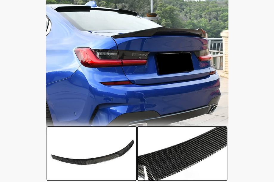 BMW 3 Series G20/G21 2018- Alerón M4-Style V1 (para G20/G80, Carbono) Foto 1