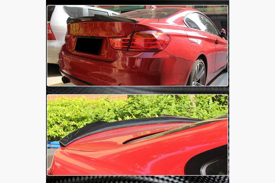 BMW 4 Series F32/F33/F36 2012-2020 Alerón V2 (para F32, Carbono) Foto 3
