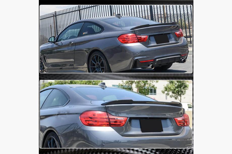 BMW 4 Series F32/F33/F36 2012-2020 Alerón CS-Style (para F32, Carbono) Foto 4