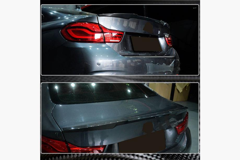BMW 4 Series F32/F33/F36 2012-2020 Alerón V7 (para F32, Carbono) Foto 3
