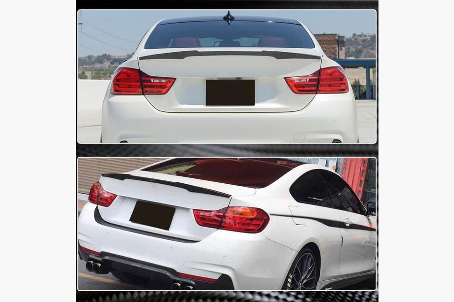 BMW 4 Series F32/F33/F36 2012-2020 Alerón V7 (para F32, Carbono) Foto 4