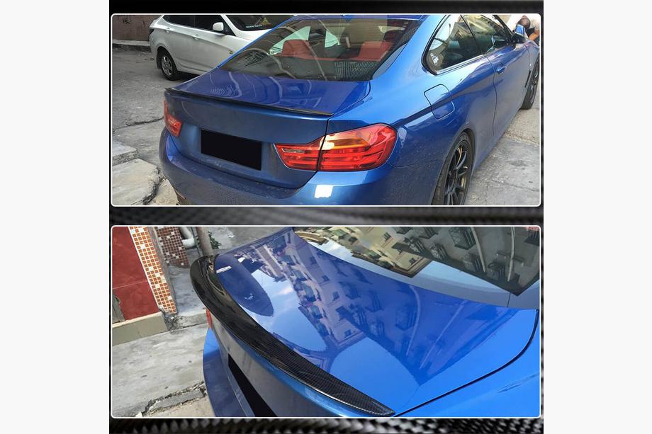 BMW 4 Series F32/F33/F36 2012-2020 Alerón V8 (para F32, Carbono) Foto 5