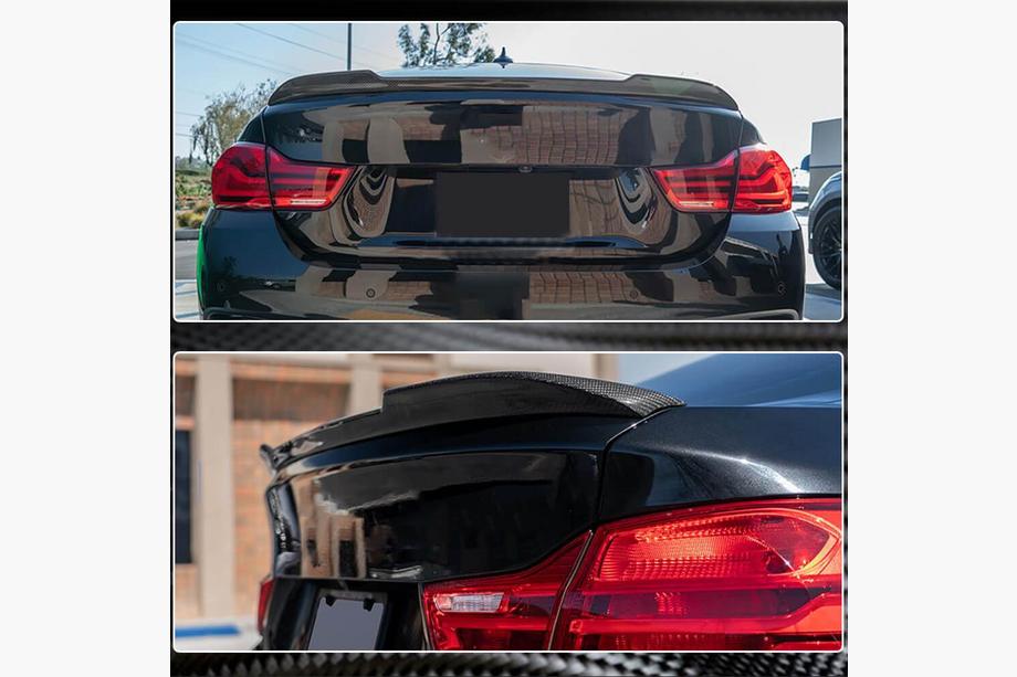 BMW 4 Series F32/F33/F36 2012-2020 Alerón de maletero Carbono V5 (para F36) Foto 5